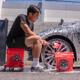 Chemical Guys Heavy Duty Detailing Bucket Red, 16L