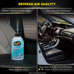 Meguiar's® Whole Car Air Re-Fresher Odor Eliminator Mist, Aerosol, New Car Scent, 57g