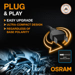 OSRAM HB3/HB4 9005/9006 LED Headlight Bulb, 50W, Pair