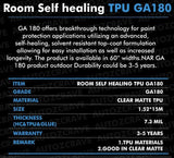 NAR Paint Protection Film (PPF), Heat Self Healing TPU Matte, M190, 190um - Planet Car Care