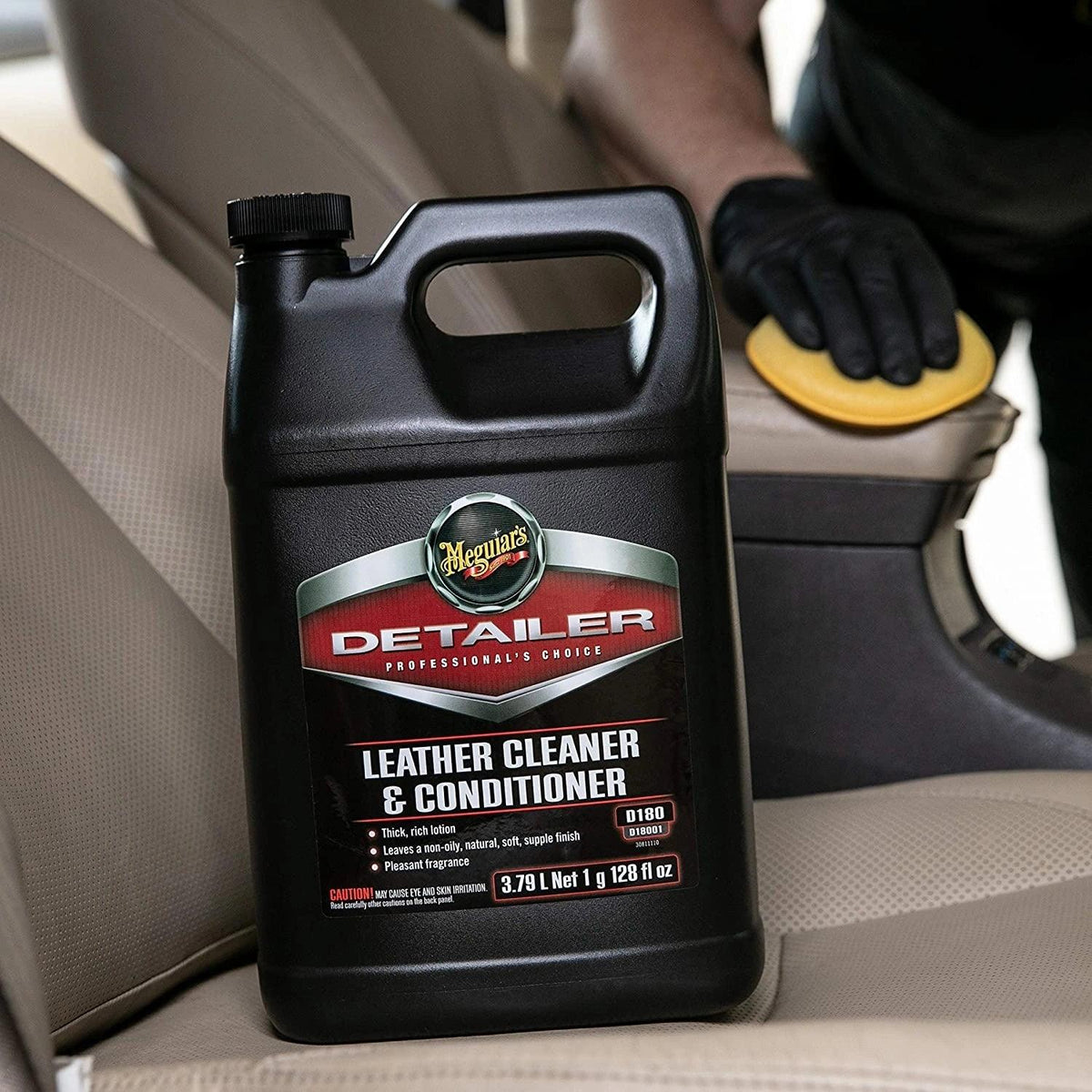 Meguiar's® Leather Cleaner and Conditioner, 3.79L Car Care