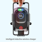 Baseus 10W Smart Vehicle Wireless Charger Phone Holder Ac Vent Type Qi Certified (WXZN-01) - Planet Car Care