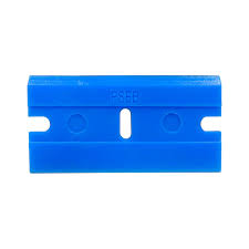PCC Spare Blade for Sticker & Glue Remover Scraper, Plastic, Set Of 5