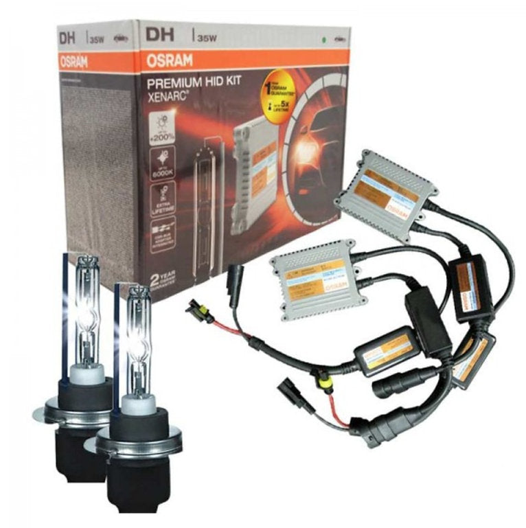 Osram H7 Premium HID Kit Xenarc Headlight Bulb, Xenon, 35W, 4200K