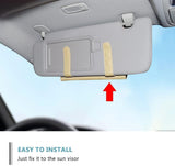 Autographix Car Sun Visor Tissue Holder, Beige - Planet Car Care