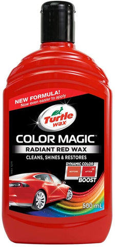 Turtle Wax Color Magic Radiant Red Wax, 500ml