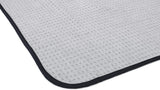 PCC Waffle Weave Top-Notch Car Drying Towel, 100x70cm, Grey