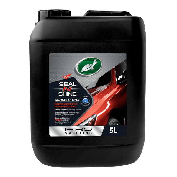 Turtle Wax Seal N Shine Sealant Wax, 5L Car Care
