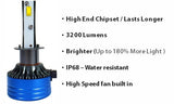 Blaupunkt H1 LED Headlight Bulb 9X PRO, 40W, 6000K, Pair