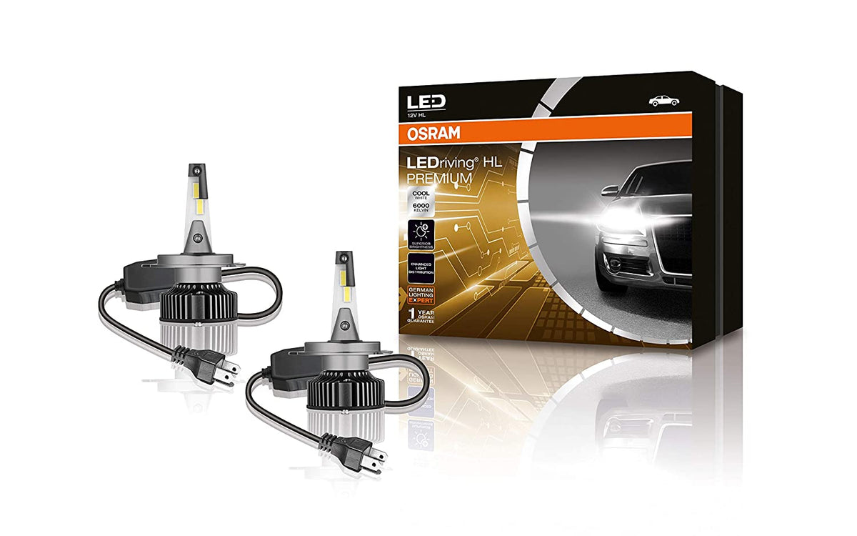 OSRAM H4 LED Headlight Bulb, 25W, 6000K, Pair – Planet Car Care