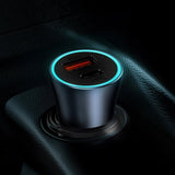 Baseus Golden Contactor Pro Fast Car Charger USB Type C / USB 40W Power Delivery 3.0 Quick Charge 4 - Planet Car Care