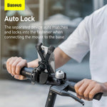 Baseus Quick To Take Cycling Holder (Applicable For Bicycle And Motorcycle) Black (SUQX-01) - Planet Car Care