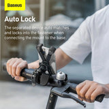 Baseus Quick To Take Cycling Holder (Applicable For Bicycle And Motorcycle) Black (SUQX-01) - Planet Car Care