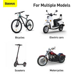 Baseus Quick To Take Cycling Holder (Applicable For Bicycle And Motorcycle) Black (SUQX-01) - Planet Car Care