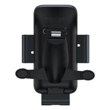 Baseus Smart Solar Power Wireless Car Mount Electric Holder For Air Vent Black (SUZG000001)