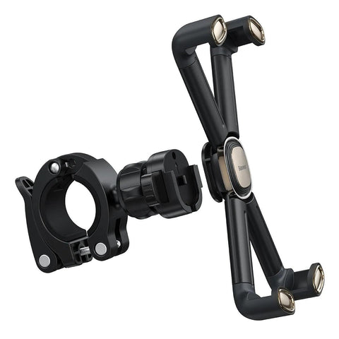 Baseus Quick To Take Cycling Holder (Applicable For Bicycle And Motorcycle) Black (SUQX-01) - Planet Car Care