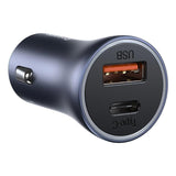 Baseus Golden Contactor Pro Fast Car Charger USB Type C / USB 40W Power Delivery 3.0 Quick Charge 4 - Planet Car Care