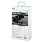 Baseus Smart Solar Power Wireless Car Mount Electric Holder For Air Vent Black (SUZG000001) - Planet Car Care