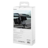 Baseus Smart Solar Power Wireless Car Mount Electric Holder For Air Vent Black (SUZG000001) - Planet Car Care