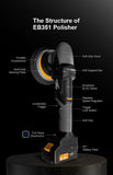 ShineMate Orbital Polisher EB351 6"/21mm