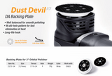 ShineMate Dust Devil V3 DA Backing Plate 3"
