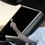 Baseus Car Roller Blind Sunblind On Windshield Silver (CRZYD-B0S) - Planet Car Care