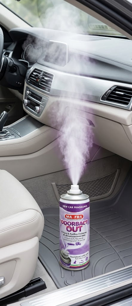 Mafra Odorbact Out Car AC Sanitizer – New Car Fragrance