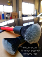 PCC UltraSoft Detailing Brush, Set of 2, Red