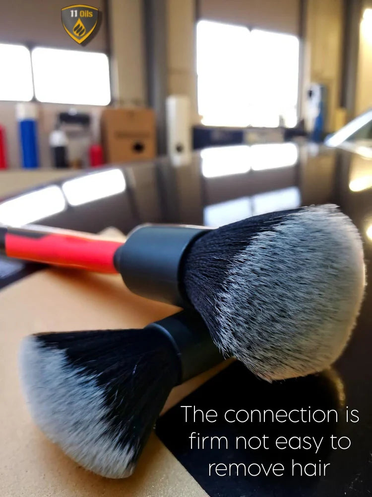 PCC UltraSoft Detailing Brush, Set of 2, Red