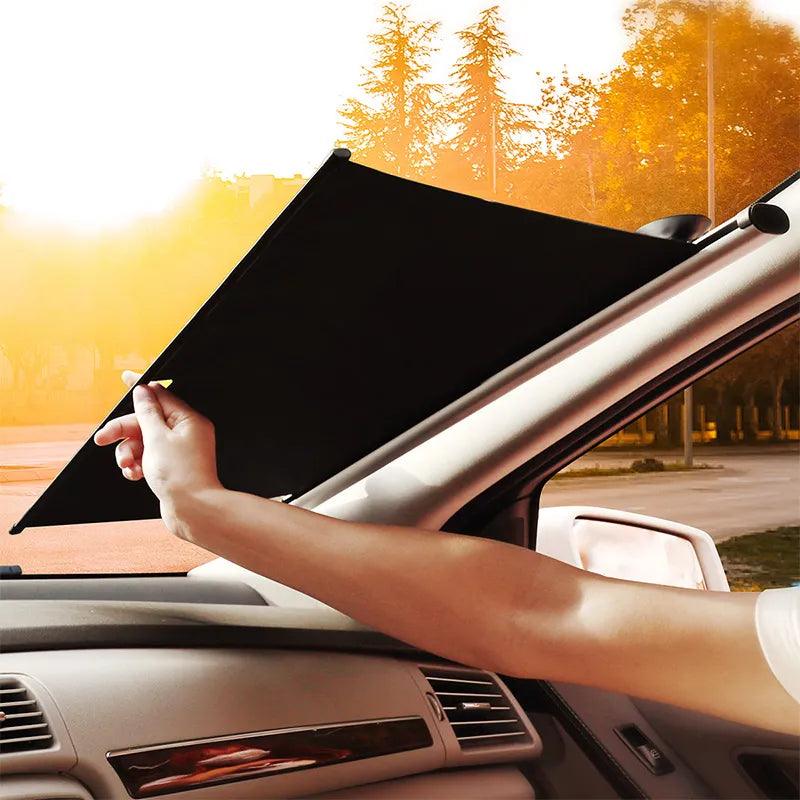 Baseus Car Roller Blind Sunblind On Windshield Silver CRZYD B0S