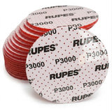 RUPES X-CUT Wet & Dry Sanding Foam Abrasive Discs 125mm, P3000, 5"
