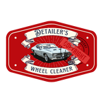 PCC Laminated Spray Bottle Vinyl Sticker, Wheel Cleaner, Set of 4