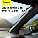 Baseus Car Roller Blind Sunblind On Windshield Silver (CRZYD-B0S) - Planet Car Care