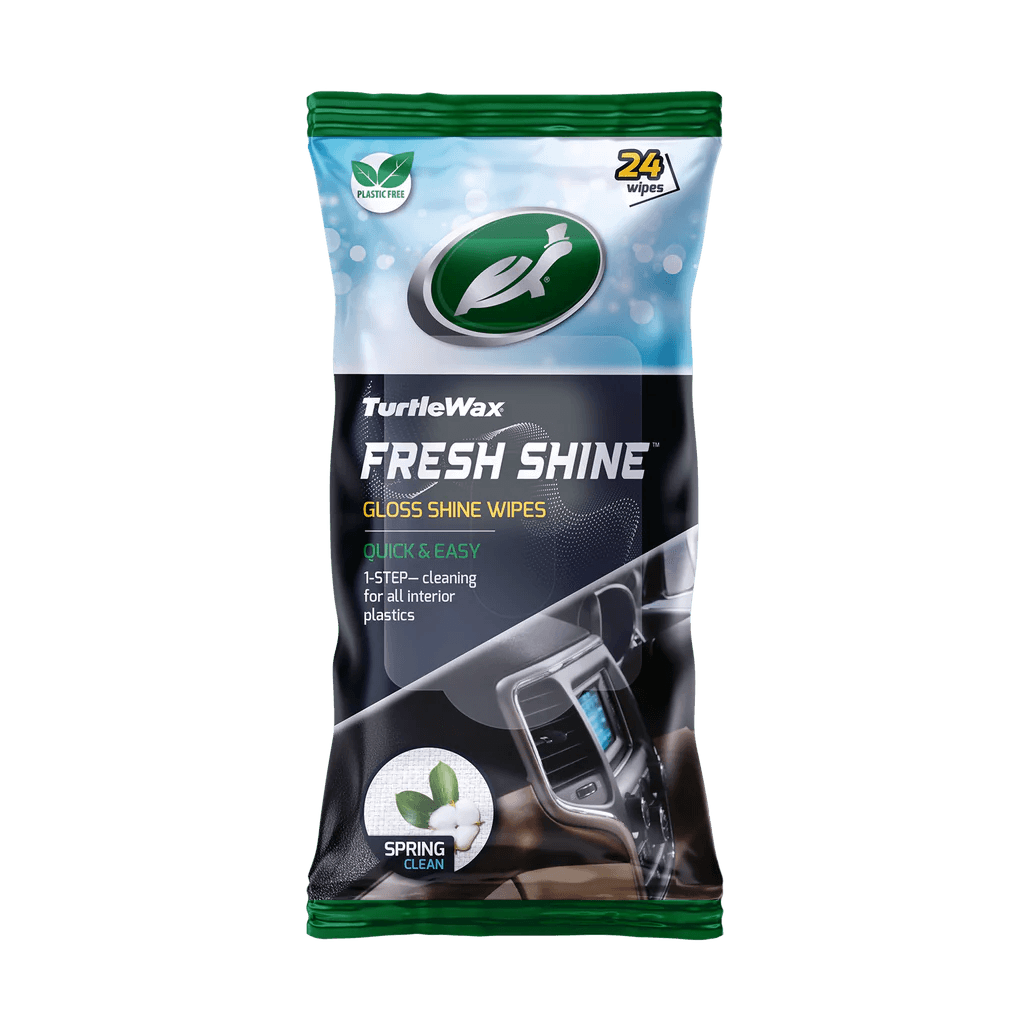 Turtle Wax Fresh Shine Gloss Shine Wipes - Planet Car Care