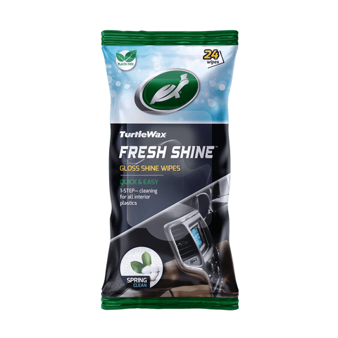 Turtle Wax Fresh Shine Gloss Shine Wipes - Planet Car Care