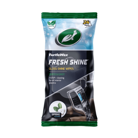 Turtle Wax Fresh Shine Gloss Shine Wipes