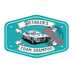 PCC Laminated Spray Bottle Vinyl Sticker, Foam Shampoo, Set of 4