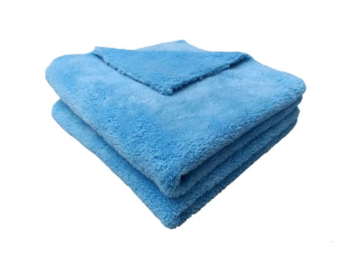 PCC Edgeless Microfiber Ultra Plush 550gsm, 40X40cm, Blue