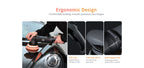 ShineMate Orbital Polisher EX620, 6"/21mm (Long Throw) With Trigger Speed Control 800W (Includes 4 Pads)