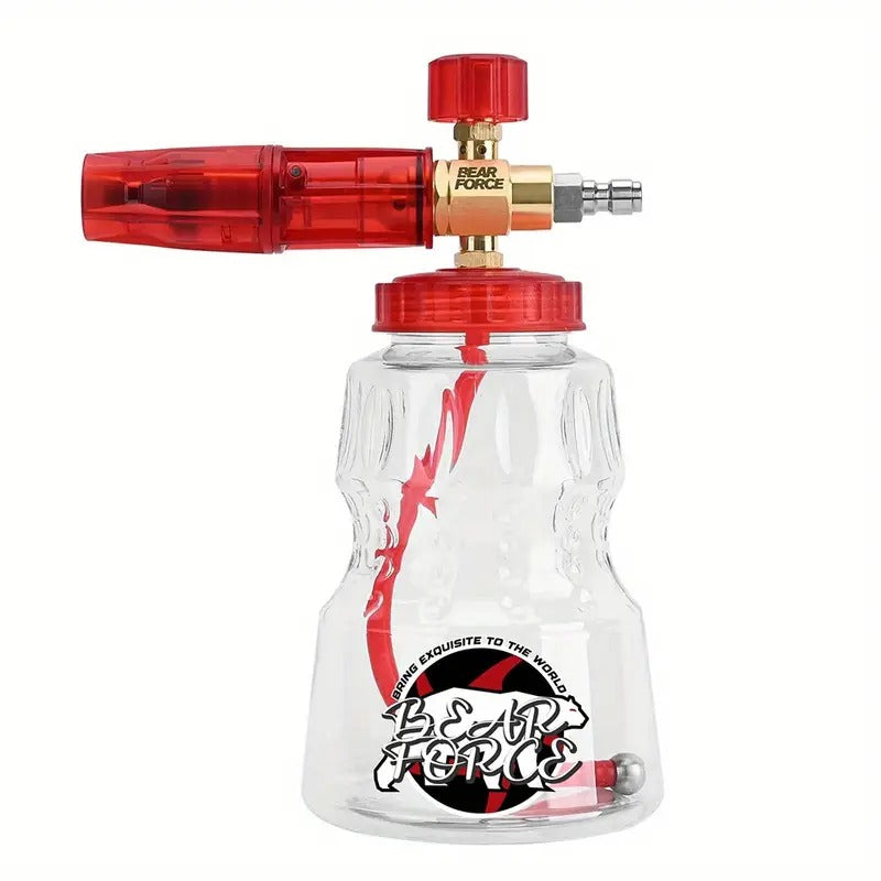 Bear Force Brass Foam Cannon 1L Inlet - 1/4" Quick Connect