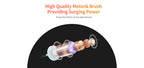 ShineMate Orbital Polisher EX620, 6"/21mm (Long Throw) With Trigger Speed Control 800W (Includes 4 Pads)