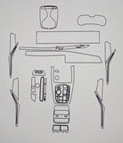 Tint & Orange Car Interior Paint Protection Film (PPF) Pre-Cuts