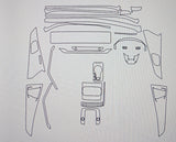 Tint & Orange Car Interior Paint Protection Film (PPF) Pre-Cuts