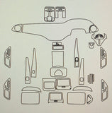 Tint & Orange Car Interior Paint Protection Film (PPF) Pre-Cuts