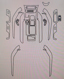 Tint & Orange Car Interior Paint Protection Film (PPF) Pre-Cuts