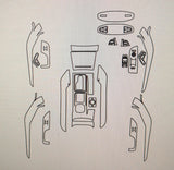 Tint & Orange Car Interior Paint Protection Film (PPF) Pre-Cuts