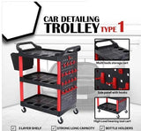PCC Detailing Trolley, 66x33x77cm, Type 1 - Planet Car Care