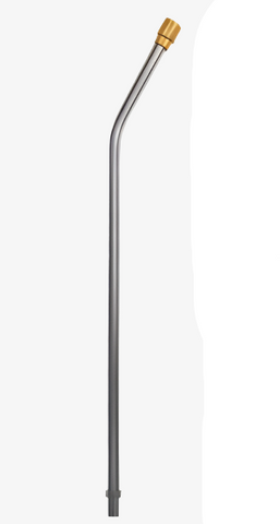 PCC D115 Pressure Washer Spray Wand Extension – 15" SS304 with 45° Bend, 5000 PSI | 1/4" Quick Connect