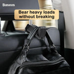 Baseus Backseat Vehicle Holder Car Hanger Phone Holder 4.0”-6.5” For The Headrest Black (SUHZ-A01) - Planet Car Care