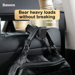 Baseus Backseat Vehicle Holder Car Hanger Phone Holder 4.0”-6.5” For The Headrest Black (SUHZ-A01)